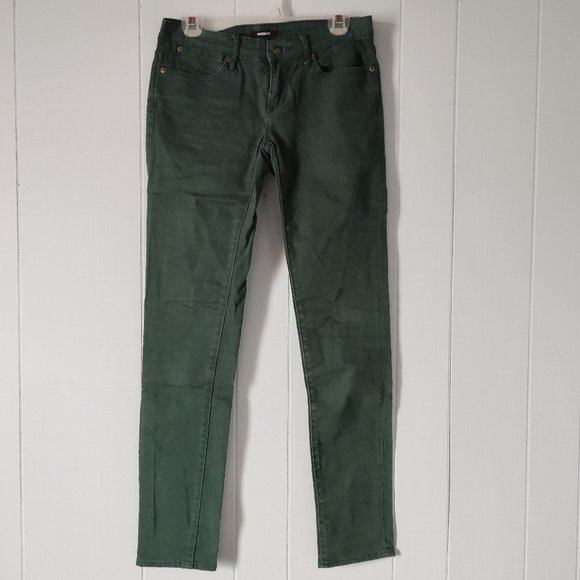 Premise Green Coloured Skinny Jeans - Picture 1 of 8